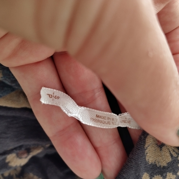 Free People From Your Heart Printed long sleeve boho mini Dress sz Xs, s - Picture 8 of 9